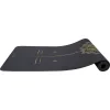 Στρώμα Yoga Pilates Mantala TPE & Suede 173x60x0,6cm - Μαύρο