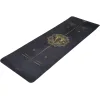 Στρώμα Yoga Pilates Mantala TPE & Suede 173x60x0,6cm - Μαύρο