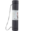 Στρώμα Yoga Pilates Mantala TPE & Suede 173x60x0,6cm - Μαύρο