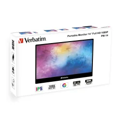 Verbatim PM-14 IPS HDR Φορητό Monitor 14" FHD 1920x1080 6ms - 49590