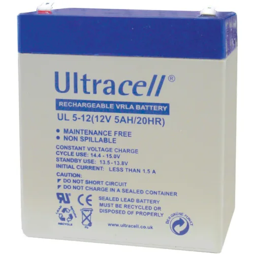 Ultracell UL5-12 Μπαταρία UPS με Χωρητικότητα 5Ah και Τάση 12V