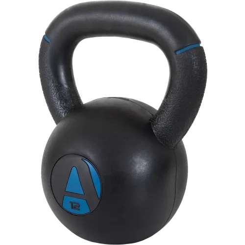 Kettlebell Original Rubber 12 kg - Μαύρο / Μπλε