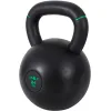 Kettlebell Original Rubber 24 kg - Μαύρο / Πράσινο