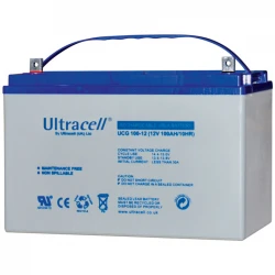 Ultracell UCG100-12 Μπαταρία UPS με Χωρητικότητα 100Ah και Τάση 12V