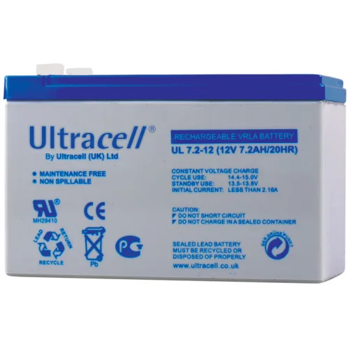 Ultracell UL7.2-12 Μπαταρία UPS με Χωρητικότητα 7.2Ah και Τάση 12V