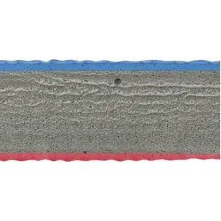 Δάπεδο Προστασίας EVA Πλέξη 100x100cm 2cm Κόκκινο-Γκρι-Μπλε