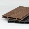 Σανίδα πάνελ WPC 3D 2 x 16 x 180εκ. - γκρι σκούρο