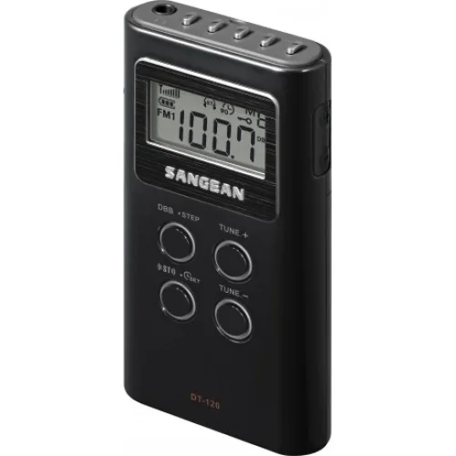 Sangean DT-120 BLACK - Φορητό Ραδιόφωνο
