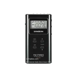 Sangean DT-120 BLACK - Φορητό Ραδιόφωνο