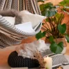 Αιώρα από οργανικό βαμβάκι Modesta Zebra ΠΑΝΙ ΑΙΩΡΑΣ ΟΡΓΑΝΙΚΟ ΒΑΜΒΑΚΙ FLORA ZEBRA | ΥΠΕΡΔΙΠΛΟ