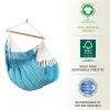 Αιώρα κάθισμα από oργανικό βαμβάκι Habana Azure - comfort