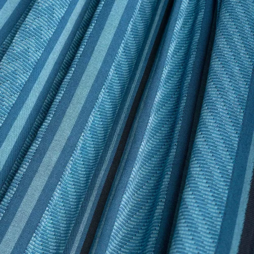 Αιώρα κάθισμα από οργανικό βαμβάκι Udine Blue Zebra - με βάση