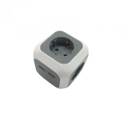 ΠΟΛΥΜΠΡΙΖΟ "ΚΥΒΟΣ" 4 ΘΕΣΕΩΝ ΚΑΙ 2 USB 3x1.5mm BORMANN BCR1135