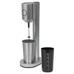 LIFE LA REINE Φραπεδιέρα με 1 inox + 1 πλαστικό ποτήρι και πλήκτρο push