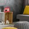 Osio OPR-3040R Κόκκινο Ρετρό φορητό αναλογικό ραδιόφωνο με Bluetooth, AUX, USB, FM και subwoofer – 24W