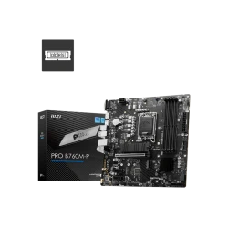 MSI Pro B760M-P Motherboard Micro ATX με Intel 1700 Socket
