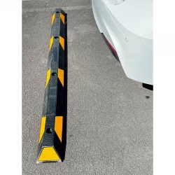 BORMANN Pro BPP2489 Στοπ Τροχών Λαστιχένιο 183cm Με Ανακλαστικές Ταινίες BORMANN Pro BPP2489