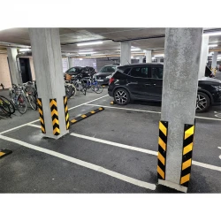 BORMANN Pro BPP2491 Γωνιά Προστασίας Parking Λαστιχένια Ύψος 80cm Με Ανακλαστικές Ταινίες BORMANN Pro BPP2491