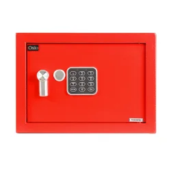 Osio OSB-2535RD Χρηματοκιβώτιο με ηλεκτρονική κλειδαριά 35 x 25 x 25 cm
