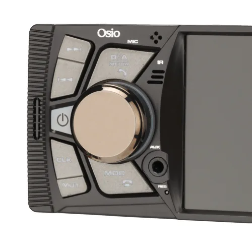 Osio ACO-6600 Ηχοσύστημα αυτοκινήτου MP5 1 DIN με μεγάλη οθόνη 4", Video, FM, Bluetooth, 2 USB, micro SD, Aux-In και χειριστήριο