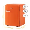 First Austria FA-5172-3-OR Πορτοκαλί ρετρό mini bar R600, 22dB – μικτά 40L