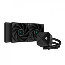 DEEPCOOL σύστημα υδρόψυξης 240mm για επεξεργαστές Intel και AMD, LS520S ZERO DARK LS520S ZERO DARK