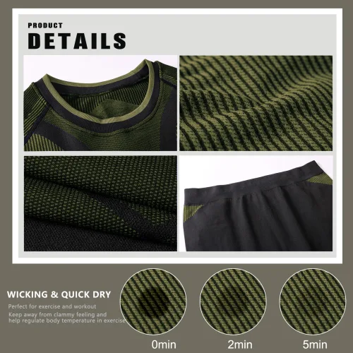 TACΤ SET ΙΣΟΘΕΡΜΙΚΟ ARMY GREEN CAMPO (XL)