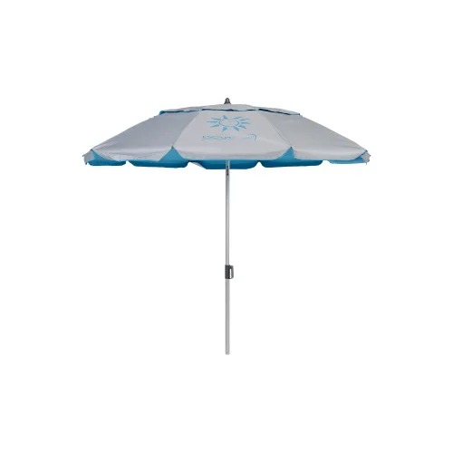 Ομπρέλα Παραλίας Αλουμινίου 2,2m PE 180gsm UPF 50+ Γαλάζιο