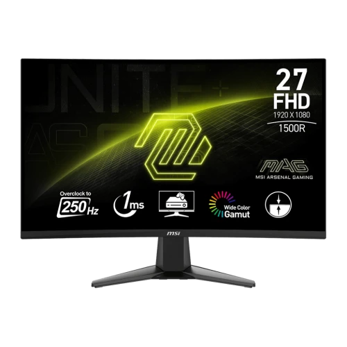  Curved Gaming Monitor 27" FHD MSI MAG 27C6X VA HDR 1920x1080 250Hz
