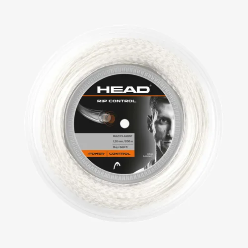 RIP CONTROL 16 1.30mm 200m WHITE ΧΟΡΔΗ TENNIS HEAD