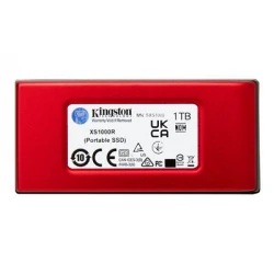 Kingston Technology 1TB XS1000 Red External USB 3.2 Gen 2 Portable Solid State Drive