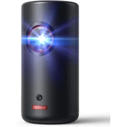 Anker Nebula Capsule 3 Projector Full HD Λάμπας Laser με Wi-Fi και Ενσωματωμένα Ηχεία Μαύρος