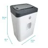 HP OneShred Auto 200CC – 2819 Λευκός/Γκρι καταστροφέας εγγράφων και καρτών Cross Cut P4 – 13 Manual/200 Auto x A4 – 28L
