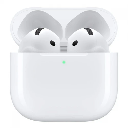 Apple AirPods 4 with Active Noise Cancellation Earbud Bluetooth Handsfree Ακουστικά με Αντοχή στον Ιδρώτα και Θήκη Φόρτισης Λευκά
