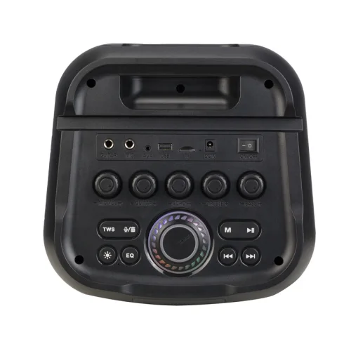 Osio OBT-8050 Φορητό ηχείο Bluetooth με USB, TF, TWS, AUX, LED, RC, FM, τηλεχειριστήριο, ασύρματο μικρόφωνο, είσοδος για μικρόφω