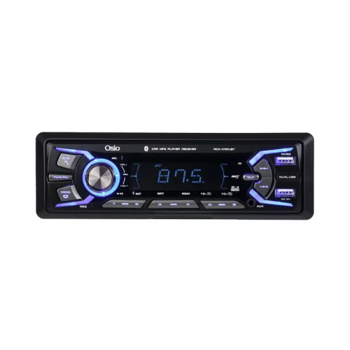 Osio ACO-4720UBT Ηχοσύστημα Αυτοκινήτου με 7 Φωτισμούς FM, 2xUSB, Aux-In, Bluetooth και τηλεχειριστήριο 4 x 45W