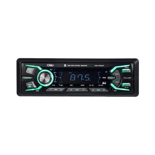 Osio ACO-4720UBT Ηχοσύστημα Αυτοκινήτου με 7 Φωτισμούς FM, 2xUSB, Aux-In, Bluetooth και τηλεχειριστήριο 4 x 45W