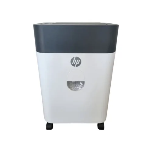 HP OneShred Auto 100CC – 2818 Λευκός/Γκρι καταστροφέας εγγράφων και καρτών Cross Cut P4 – 9 Manual/100 Auto x A4 – 17L