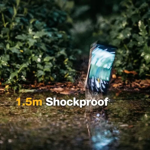 AGM X6 Μαύρο Smart αδιάβροχο κινητό τηλέφωνο 5G, 8πύρηνο, ανθεκτικό σε πτώση IP68/69Κ (8GB/128GB), Android 14 με Bluetooth, USB,