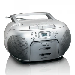LENCO Φορητό ραδιόφωνο με CD, κασέτα SCD-420SI