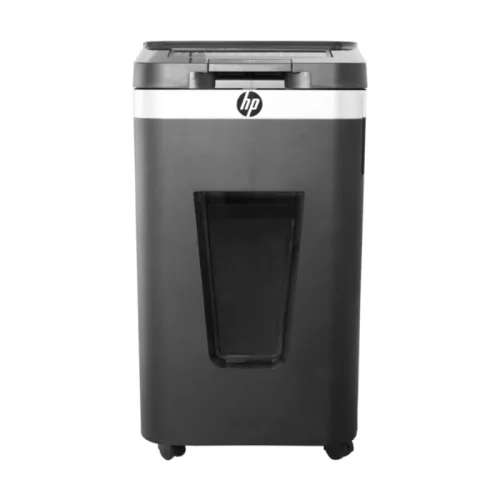 HP Pro Shredder Auto 400CC – 2822 Μαύρος καταστροφέας εγγράφων με συνδετήρες και καρτών Cross Cut P4 – 10 Manual /400 Auto x A4 – 53L