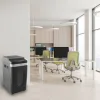 HP Pro Shredder Auto 400CC – 2822 Μαύρος καταστροφέας εγγράφων με συνδετήρες και καρτών Cross Cut P4 – 10 Manual /400 Auto x A4 – 53L