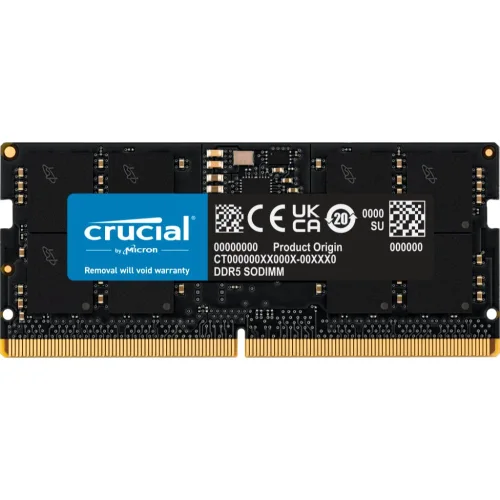 16GB 5600MT/s DDR5 Crucial SODIMM