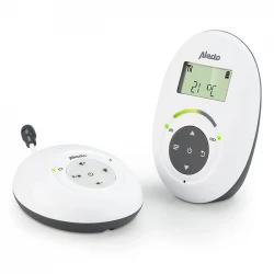 ALECTO Full Eco DEC Ασύρματη ενδοεπικοινωνία (baby monitor) με οθόνη, προεγκατεστημένα νανουρίσματα και δυνατότητα αμφίδ DBX-125