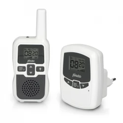 ALECTO Ασύρματη ενδοεπικοινωνία (baby monitor) με οθόνη ενδείξεων και εμβέλεια έως και 3000m. DBX-80