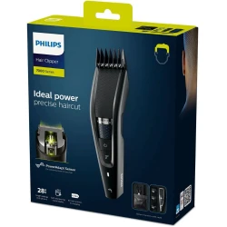 Philips Series 7000 Σετ Επαναφορτιζόμενης Κουρευτικής Μηχανής Μαύρο (HC7650/15) (PHIHC7650.15)