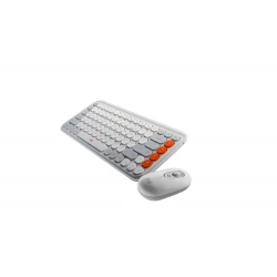 LOGITECH Keyboard/Mouse POP Icon Combo White
