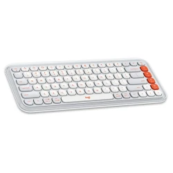 LOGITECH Keyboard Bluetooth POP ICON Keys White