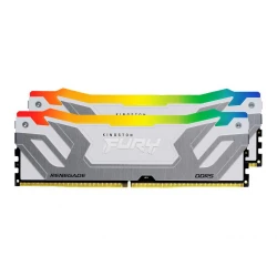 KINGSTON Memory CUDIMM KF584CU40RWAK2-48 FURY Renegade White RGB DDR5, 8400MT/s, 48GB KIT OF 2