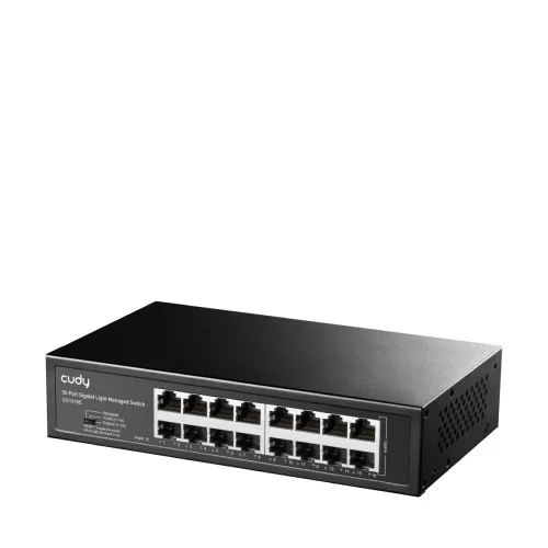 CUDY Switch GS1016E  16-Port Gigabit Light Managed